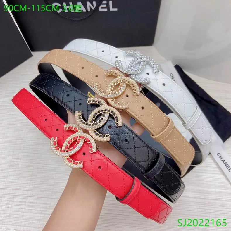 Chanel Belt 30mmX95-110cm 7D173